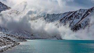 Living Timelapse: Clouds Over Kol-Tor Lake | Winter in Kyrgyzstan | Nero Di Marte