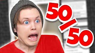 The Reddit 50/50 CHALLENGE