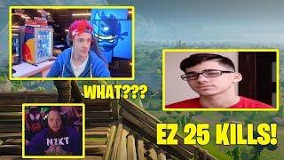 NINJA SHOCKED AT FAZE SWAY 25 KILL GAME *Friday Fortnite* w/ TIMTHETATMAN