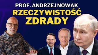 MOCNE! Prof. Andrzej Nowak ostro o polityce Tuska wobec Rosji. Cała prawda: fakty, daty i cytaty