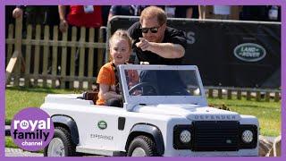 Kids Take Harry and Meghan for a Spin at Invictus Games