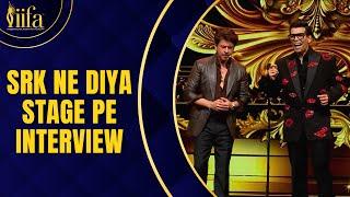 Shahrukh ne diya stage pe interview