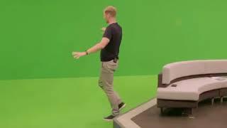 Dan Walker shows off BBC Sport's new VR Studio