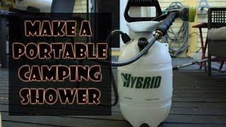How to Make a Camping Shower - Life Hack