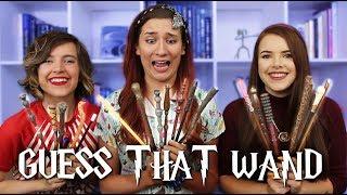 Blind Harry Potter WAND Challenge! ft. Cherry Wallis and Tessa Netting