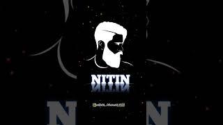 Nitin Name art status/attitude status/#shorts #youtubeshorts #trending #attitude #nitin
