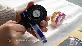 How to use MOTEX E-101 Embossing label maker