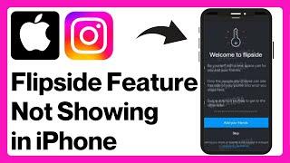 iPhone: How to Fix Instagram Flipside Feature Not Showing (2024) | Instagram Flipside Update | iOS