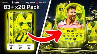 30x 83+ x20 PACKS & BASE ICON PACKS!  FC 24 Ultimate Team