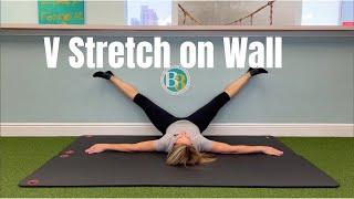 V Stretch on Wall | B3 Physical Therapy