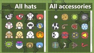 How to get All Hats and All Accessories in moomoo.io