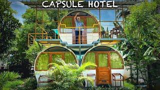 Capsule Hotel Stay Experience at Auroville | Dad Enjoyed! 