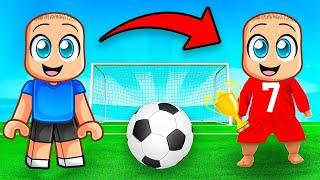 Spending $100,000 to Be the BEST SOCCER Player in Roblox!