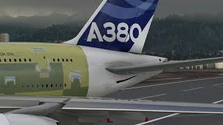 Witness the History-Making A380X on its First Test Flight - MSFS2020