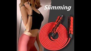 3M Heavy Adjustable Weighted Skipping Jump Rope Ball Bearing