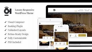 OI Hotel - Luxury Responsive WordPress Theme | Themeforest Website Templates and Themes