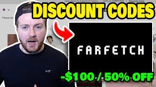 Farfetch Discount Code 2024 - How to get a $100 Farfetch Promo Code (NEW!)