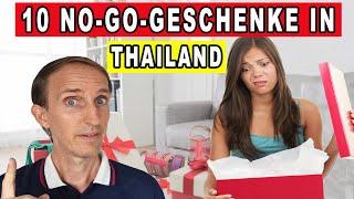 10 GESCHENKE, DIE TABU SIND IN THAILAND