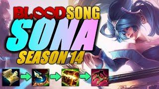 How to HARD CARRY with Bloodsong Sona in Season 14! 