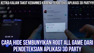 APLIKASI/MODULE ANTI BANNED ALL GAME? CARA SEMBUNYIKAN/HIDE ROOT MAGISK & APK BERSIFAT 3D PARTY