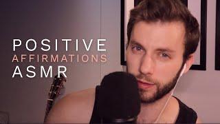 Positive Affirmations - Low Voice Male ASMR - Intense Tingles