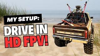 I put a FPV system in my RC Crawler! Walksnail Avatar HD