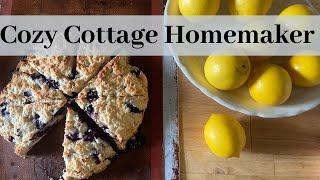 Lemon Recipes| Cozy Cottage | Cozy Homemaker | Slow Living