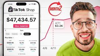 $47,434 on MONTH 2 as a TikTok Shop Affiliate (best remote job)