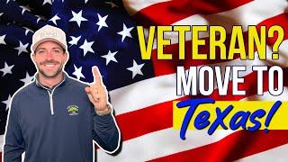 Veteran Benefits EXPLAINED!! Moving to Texas as a VETERAN | More FREEDOM and a better way of life!