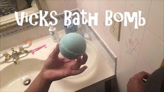 DIY Vicks Bath Bombs For Colds