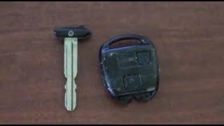 Toyota RAV4: How to Replace Broken Key Shell / Remote Key