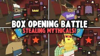 Unturned Mystery Box Opening Battle: STEALING MYTHICALS!