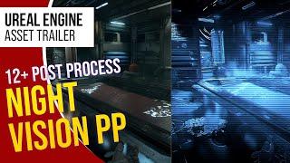 UE5 l Night Vision Post Process Effect l Unreal Engine 5 (Trailer)