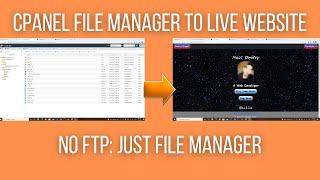 CPanel: How to Use File Manager to Upload Website Files