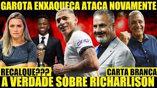 A VERDADE SOBRE RICHARLISON NO FLA! ABSURDO É OUVIR ELA FALAR! VINI JR ATAQUES CONTINUAM! FLAMENGO