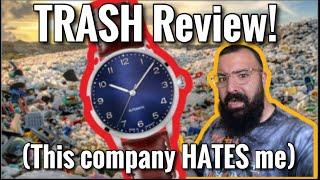I Will NEVER Work w/ This Watchmaker Ever Again! The WORST Watch Review I've Ever Made!