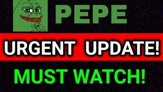 PEPE Price Prediction Today! PEPE COIN News Today
