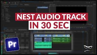 How to NEST AUDIO | Premiere Pro