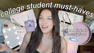 COLLEGE STUDENT MUST-HAVES 2024 | what to bring to college!