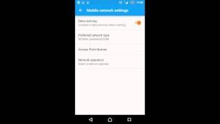 Xperia z2 3g connection problem