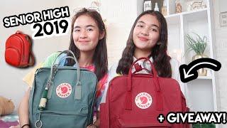 What’s In My Backpack 2019 (Senior High Student) | Princess And Nicole