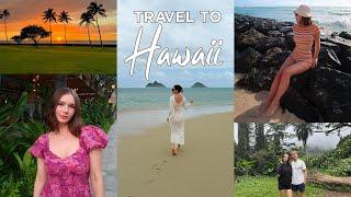 a week in hawaii vlog  beach days, hiking, sunsets & best food spots!