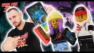 ПАПА РОБ против призрака МАМАЛИ! Сборка #LEGO Hidden Side кладбище! 13+