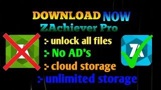 Download ZArchiver Pro One Click Mod Apk