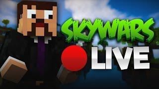 MINECRAFT SKYWARS LIVE! | FIRST LIVESTREAM!