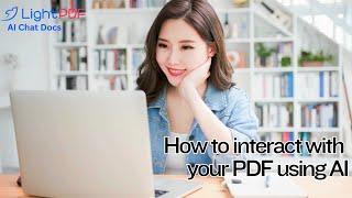 How to interact with your PDF using AI