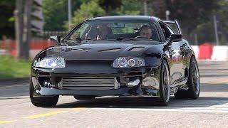 9.000rpm 1000HP MK4 Supra sounds AMAZING (mic. in engine bay) | 2JZGTE Pure Sound *Extended version*