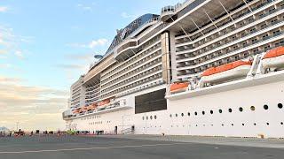 7-Day Cruise from Yokohama Japan in the Cheapest Cabin on MSC Bellissima | Episode 1