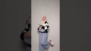 OOTD #shopee #shopeehaul #racunshopee #ootd #ootdhijab #outfit #hijab #shorts #haul