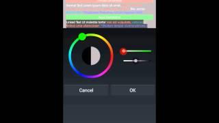 Customizing Text Colors for Android (Advanced Features)